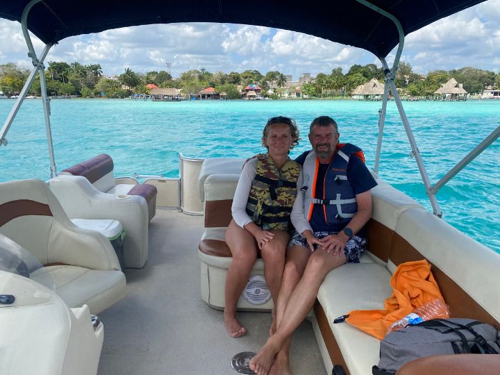 Bacalar Lake Boat